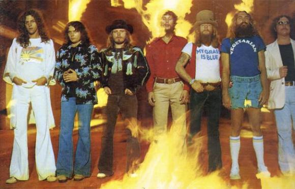 Van Zandt is third from the left.